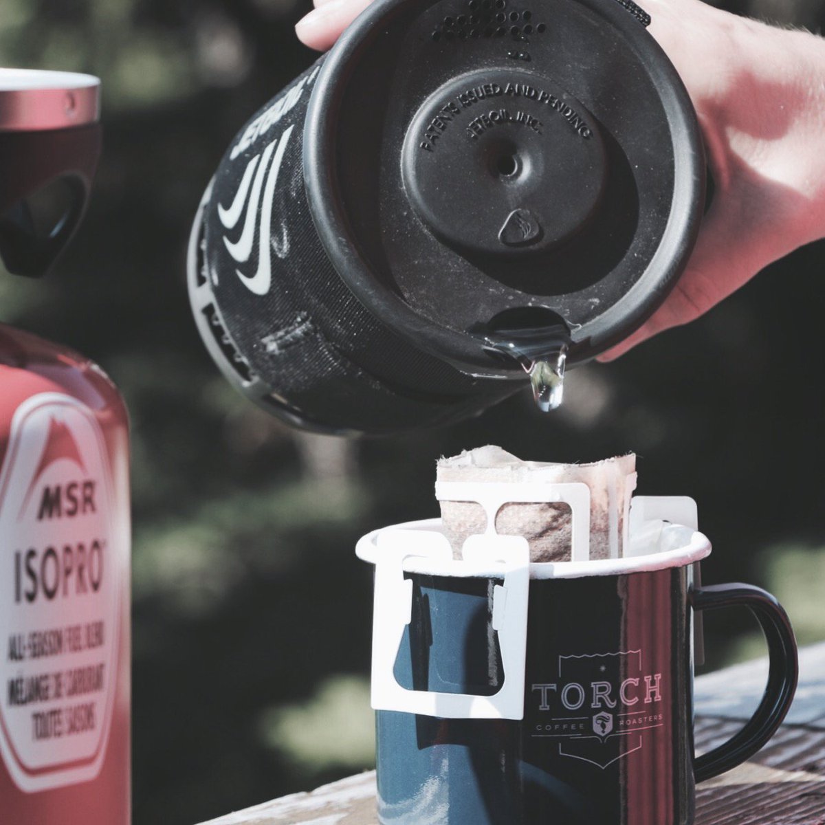 TorchCoffee's tweet photo. 10 single serve pour overs per box -Ready for whatever adventure awaits you! https://t.co/DQITx6I4yl #outdoorcoffee https://t.co/ATIHlCN4Hd
