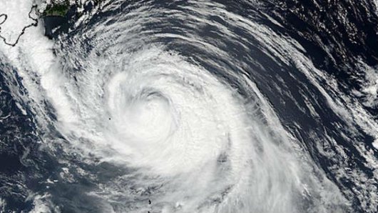 Giappone: La potenza del tifone Lionrock vista dai satelliti [VIDEO]