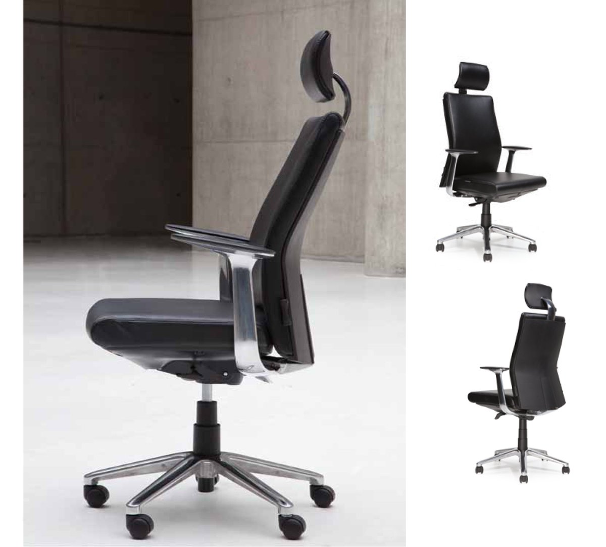 كرسي سوان جلد ومتحرك مع مسند للرأس

الأرجل : الومنيوم
ذراع الكرسي : ثابت
اللون : اسود