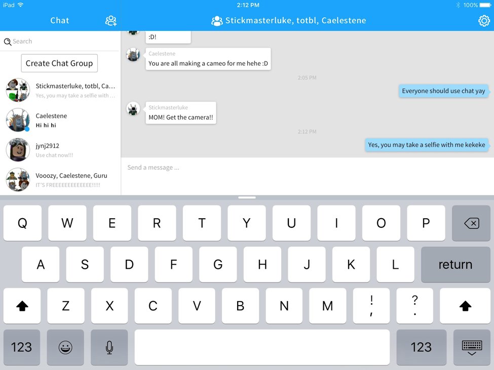 Roblox On Twitter You Can Now Chat With Friends On Mobile Https T Co 24aydbtz8j - bnp dayren on twitter at roblox since a lot of people are