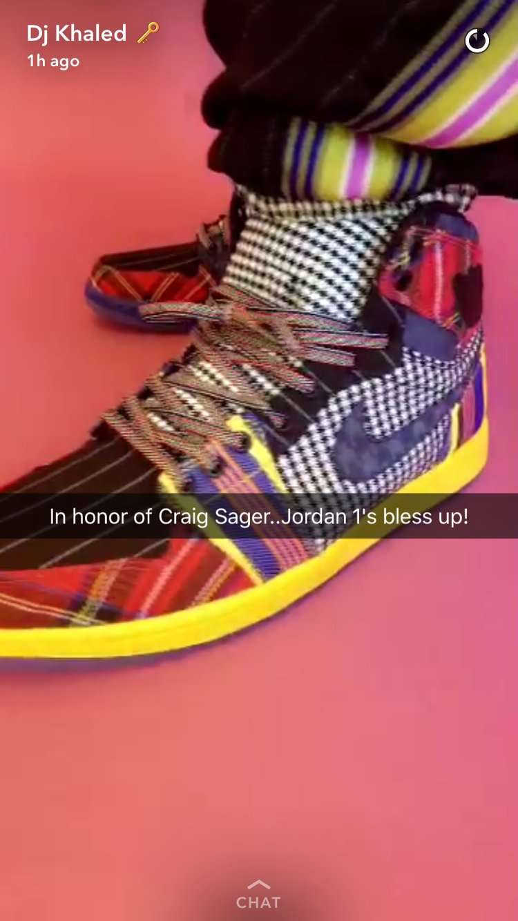 Craig sager top air force 1s