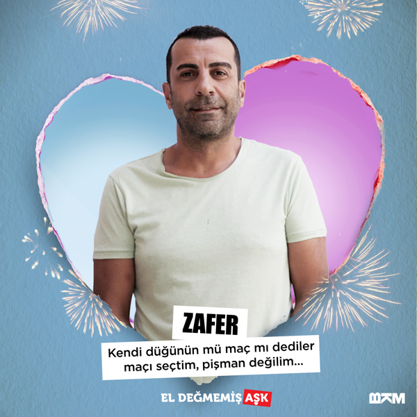 Zafer’in gönlü sarı lacivert renkler için çarpıyor. Gerisi teferruat! #ElDeğmemişAşk
