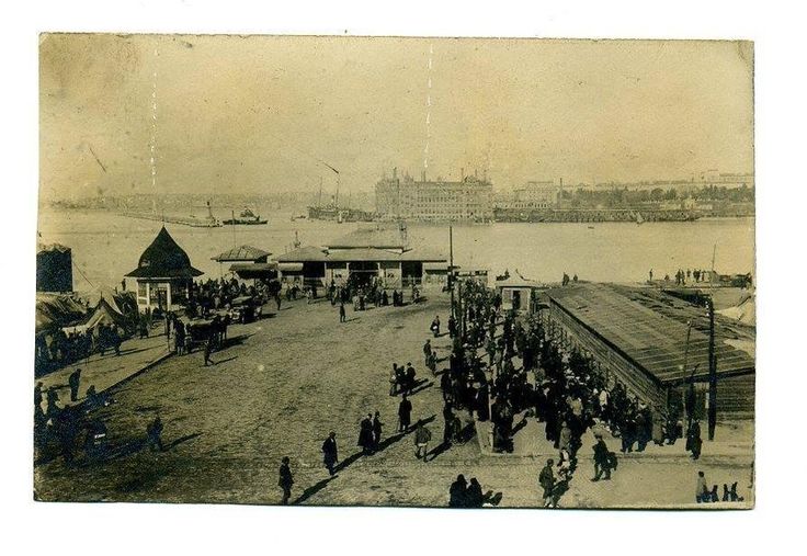 Kadıköy İskelesi'nin 1920 senesinde görüntüsü