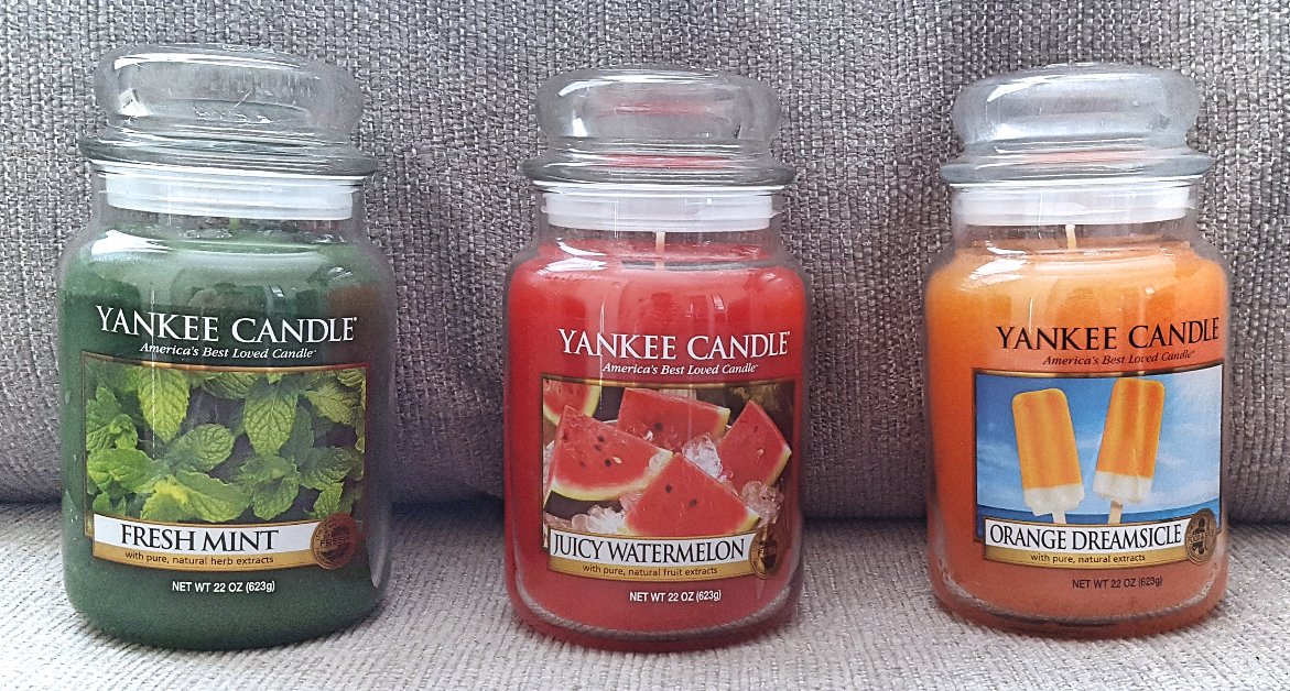 New #YankeeCandle #Haul #FreshMint #OrangeDreamsicle & #JuicyWatermelon @qvcuk #MaleBloggers @UKBloggers1 #LBloggers