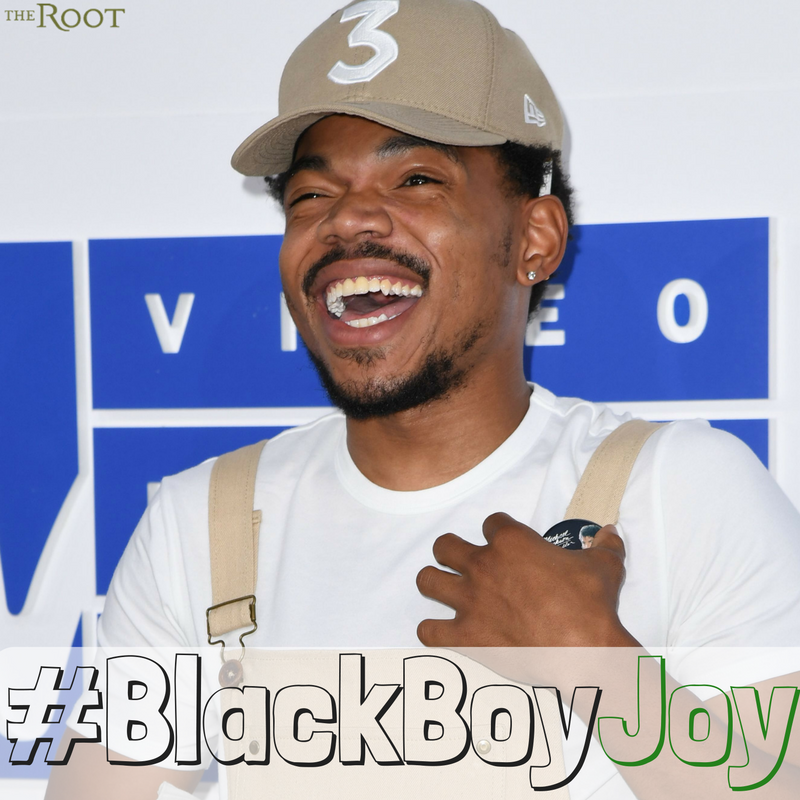 TheRoot's tweet image. Thanks to @chancetherapper, #BlackBoyJoy is a thing. buff.ly/2bzIxx7 Tag us with your fave #BlackBoyJoy!