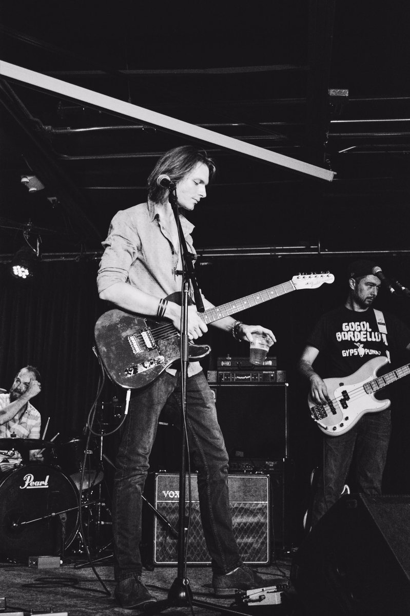 Let me introduce us! We've got Kyle on bass, Kelton on drums, Devin on lead guitar, and Barrett on vocals/guitar.