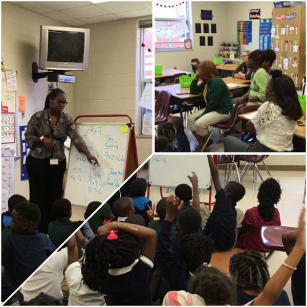 tongelita's tweet image. Affecting change school wide #TeacherModeling #PeerObservations #NumberTalks @DeerwoodBucks @APSK5Math @ChavousKia