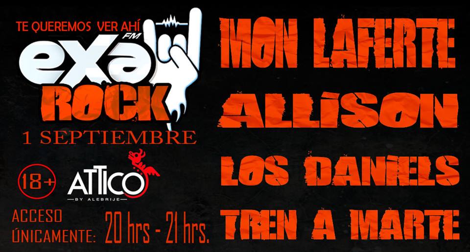 ExaAcapulco's tweet photo. Quieres ir a #ExaRock en @ExaCuernavaca tenemos pases cuádruples escucha a @ZuriJaimesExa y entérate como #PonteExa https://t.co/VBWYfSSol1