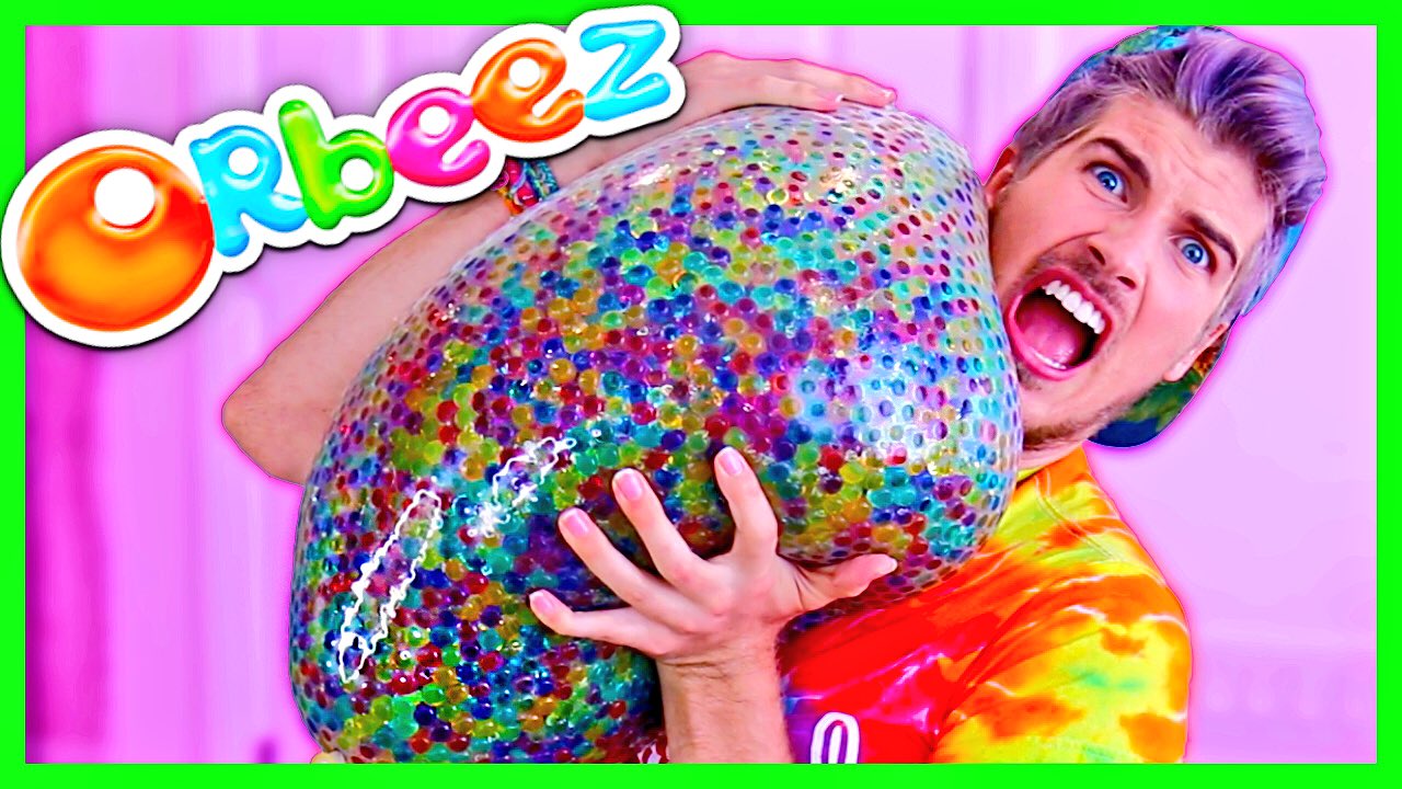 Joey Graceffa on X: 🔵 GIANT ORBEEZ STRESS BALL! 🔴    / X