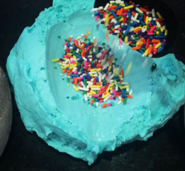 Cotton Candy Ice Cream Cold Stone