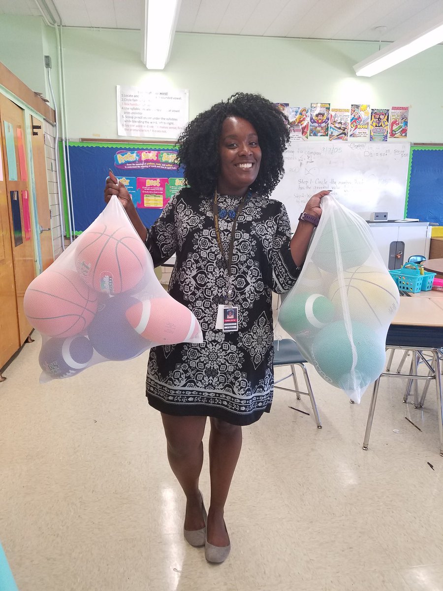 SoldByQuineka's tweet image. Thanks to Amber Ford at the @KnoxCoHealthTN for getting grade level sets of balls for @GMASteam