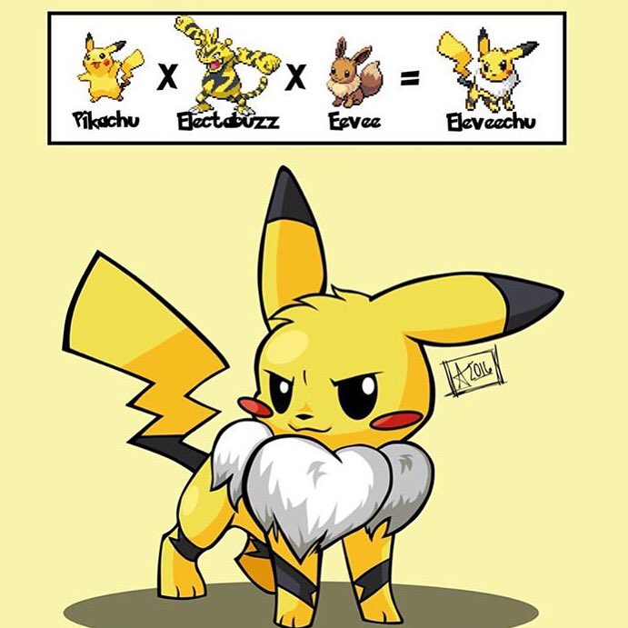 MURRRAAAAY's tweet photo. How cool is this! @OMGitsAliA @claresiobhan @OMGitsAliA_army #Pikachu #electrabuzz #Eevee https://t.co/pnXCBX9XxQ