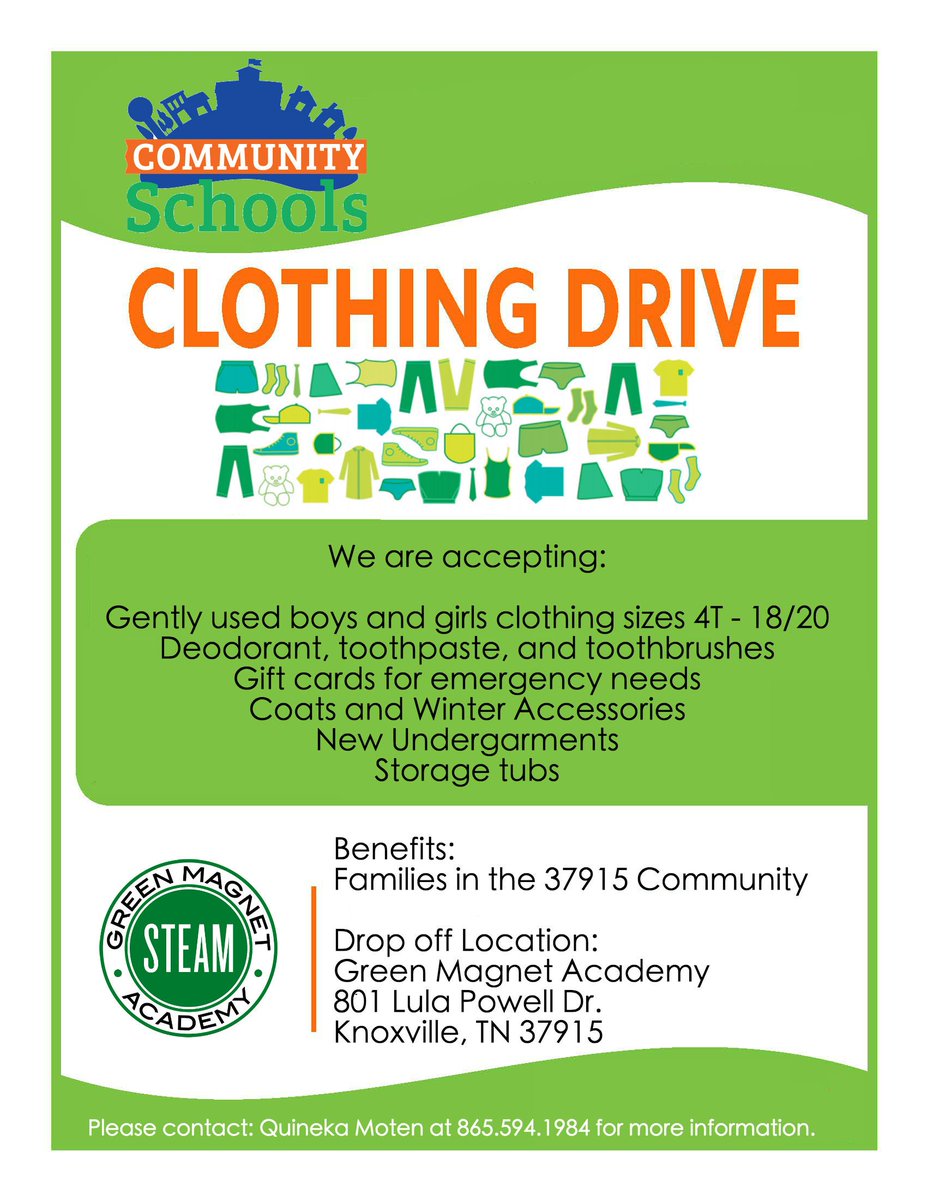 SoldByQuineka's tweet image. Come support @GMASteam and the 37915 Community!!!!! #clothingdrive
