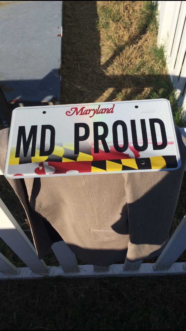 MD_MVA on Twitter "Our new mdproud license plate. Available starting