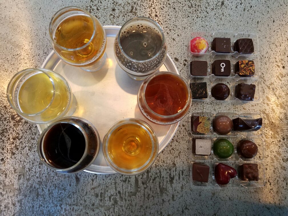 Working on a delicious pairing with Feve Artisan Chocolatier! Stay tuned for details. #CraftBeer #ArtisanChocolate