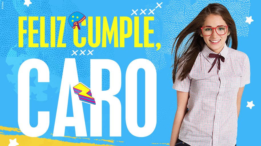 DisneyChannelLA's tweet image. Hoy es el cumpleaños de @caro_kopelioff y queremos festejarlo entre todos 🎁🎊🎉. ¡Regálale un RT!
