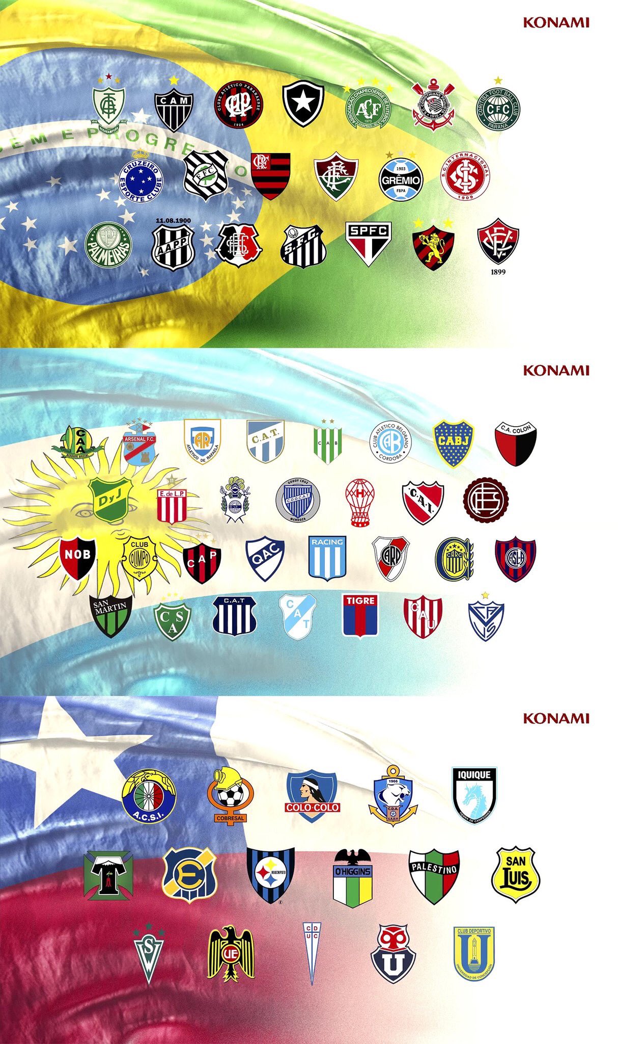 Wepesjp ドイツ在住 チリリーグも新たにライセンス取得した模様 今作は南米が強いな笑 Pes17 ウイイレ17 T Co Oalvbfyk6t Twitter