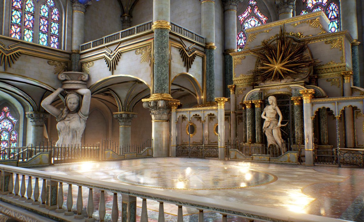 Yellowmotion Claudio S Archers Of Sirius Headquarters Stage In Tekken 7 Is Called Duomo Di Sirio Meaning Cathedral Of Syrian
