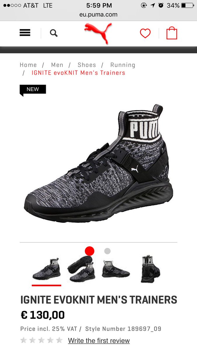 sweetthreadss's tweet image. Puma ignite evoknit trainers 😼👍🏽
