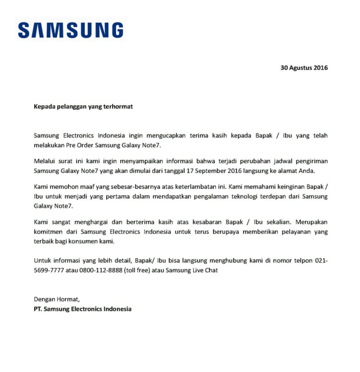Surat Permohonan Maaf Kepada Customer Contoh Surat Surat Permohonan Maaf Kepada Customer Contoh Surat