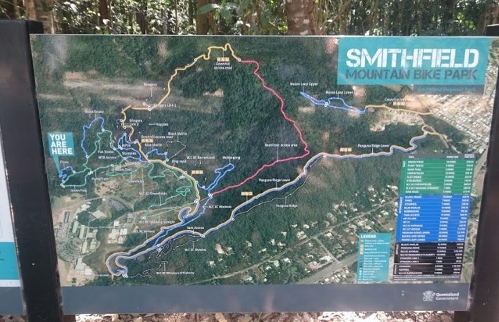 MelissaKCraig's tweet photo. Glad I got in a mountain bike ride this morning before the rain. Exhausted but in a good way #Cairns #worldcuptrack https://t.co/8LNLYUigVg