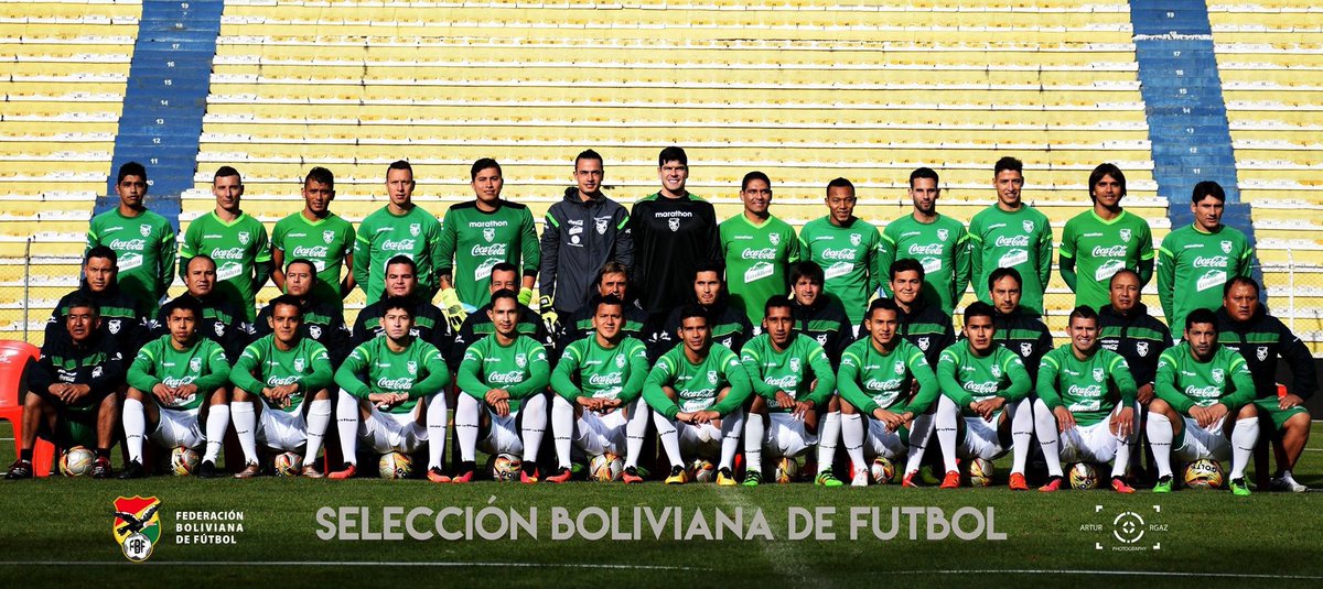 #TodosSomosLaVerde Fotografia Oficial de la Selección Boliviana de Fútbol