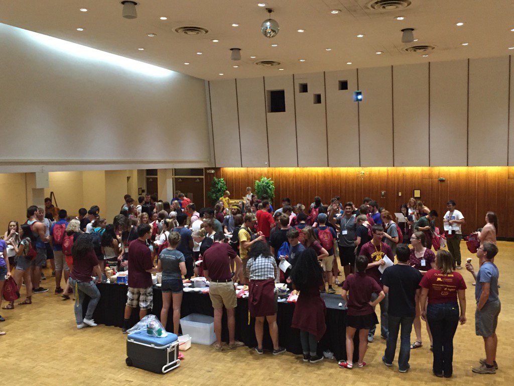 blingren's tweet photo. Bailey checking in for WW! Ice cream social #umn20 #ofyp https://t.co/vwe6mzncph