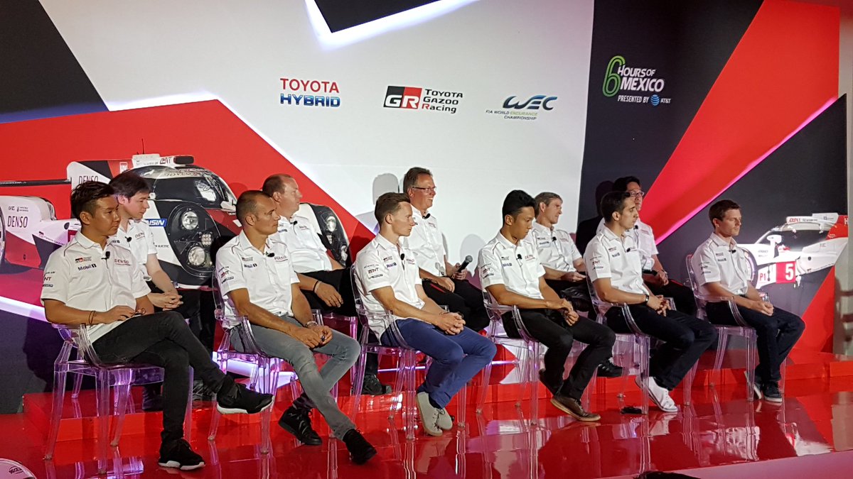 AutosyMas's tweet photo. Dice el equipo de TOYOTA GAZOO RACING ya esta listo para GANAR las @6hrsMexico SUERTE @Toyota_Hybrid @ToyotaMex https://t.co/iMmrdb8qyh