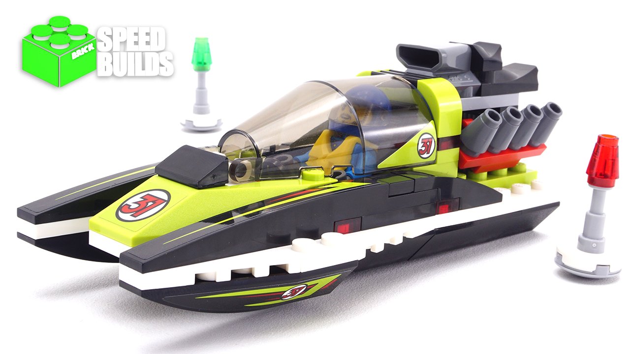 Lego speed boat 2025