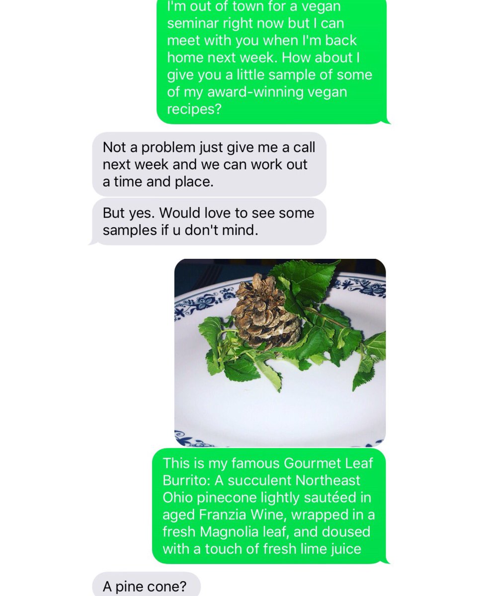 kbnoswag's tweet image. Messing with vegans on Craigslist part 2