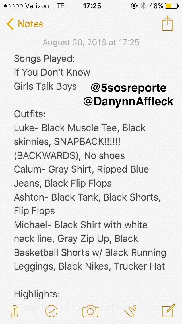 5sosupdateaccx's tweet photo. soundcheck highlights || via @5SOSReporte #SLFLSpokane https://t.co/QgeVyCjWWU