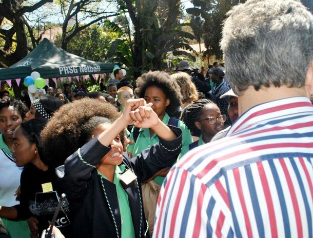 Essence's tweet photo. Please know Pretoria Girls High School are not just protesting about hair:  
https://t.co/MciDikKZFW https://t.co/sYxqebDUaX