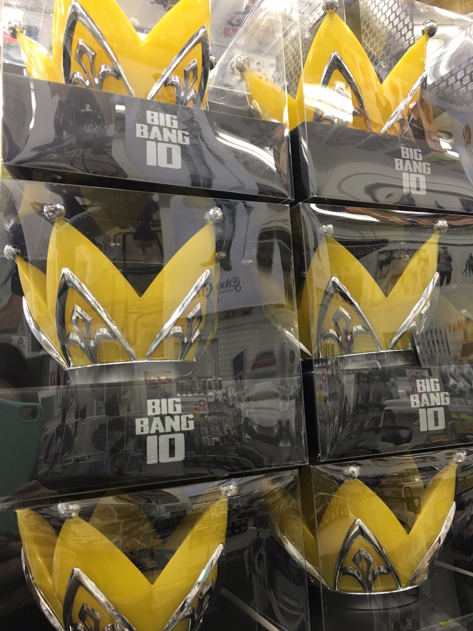 BIGBANG 公式10周年ペンライトヘッド　２点セット BIGBANG 韓国 ペンライト 10周年ペンライトヘッド - メルカリ