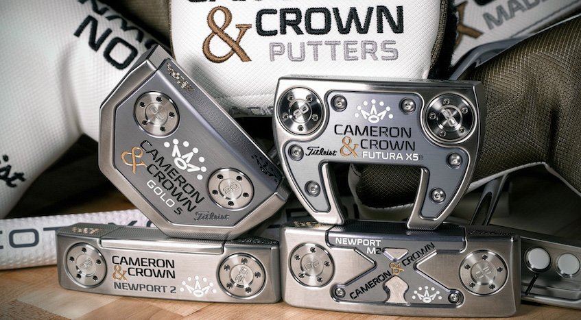 PGATour's tweet photo. Scotty Cameron unveils 33-inch Cameron &amp; Crown putter line. 

https://t.co/veHZqaMN2W https://t.co/0kBpK3AV90