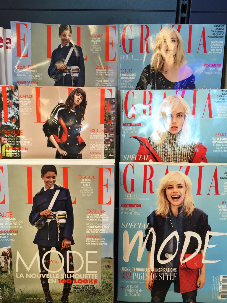 DelphDub's tweet image. Le &quot;multi-cover&quot; pour le &quot;Spécial Mode&quot; fleurit désormais à chaque saison dans les #kiosques #presse #mode #print