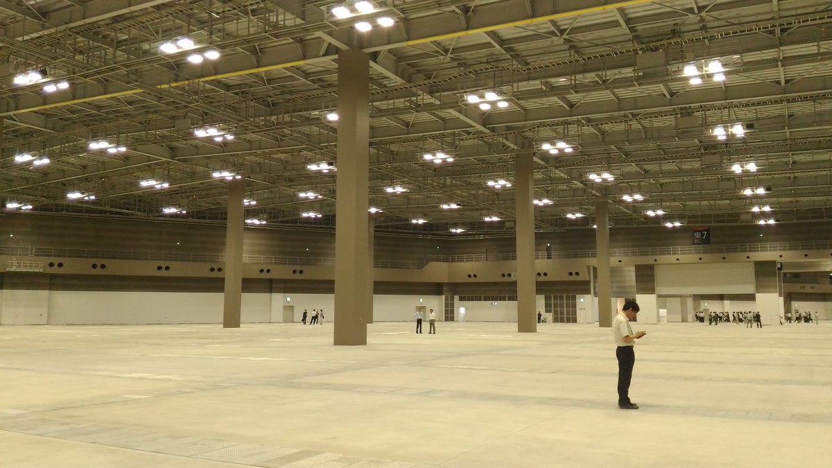 東京ビッグサイト東7・8ホール内覧会レポツイートまとめ Togetter