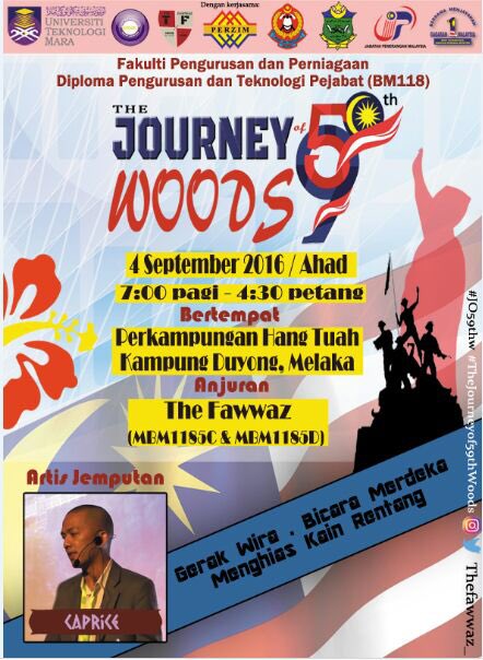 TheFawwaz_'s tweet photo. Kami The Fawwaz akn mengadakan event The Journey of 59th Woods pada 4 sep ni di Kg Duyong #thefawwaz #JO59thW https://t.co/8y54SMjUi5