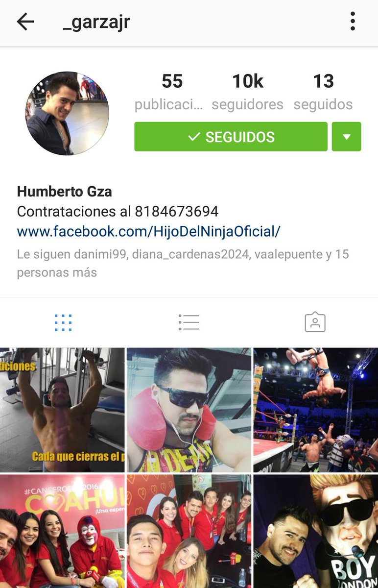 AleksSalazar's tweet photo. Este es el único instagram de @GarzaaJr  otras cuentas son falsas 😒⚠🚫🚫🚫 https://t.co/DwR62f3VsU