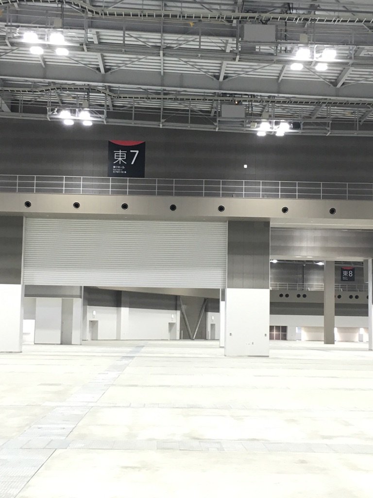 東京ビッグサイト東7・8ホール内覧会レポツイートまとめ Togetter