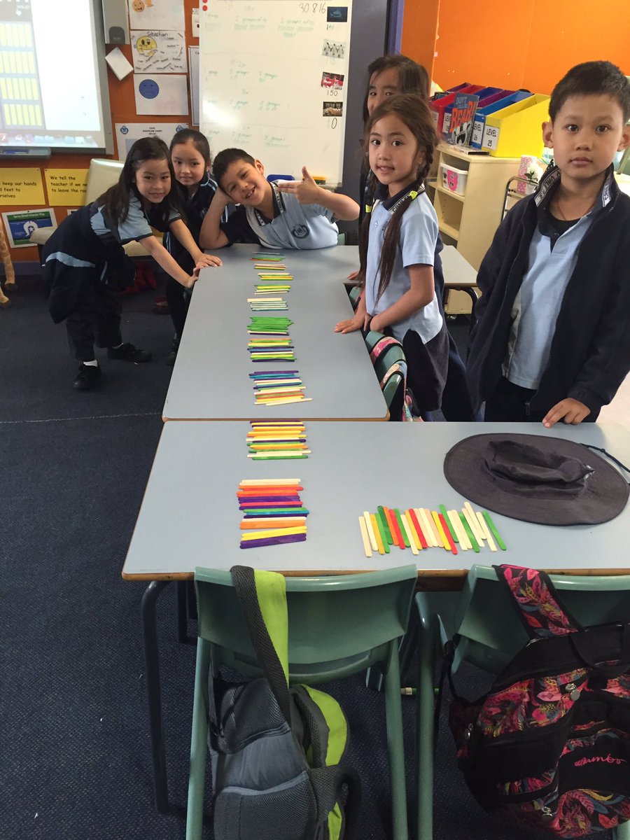 2M making multiplication facts with coloured paddle pop sticks <a href="/CanleyValePS/">Canley Vale PS</a> <a href="/KerryPlimmer/">Kerry Plimmer</a> <a href="/SimoneNorman/">Simone Norman</a>