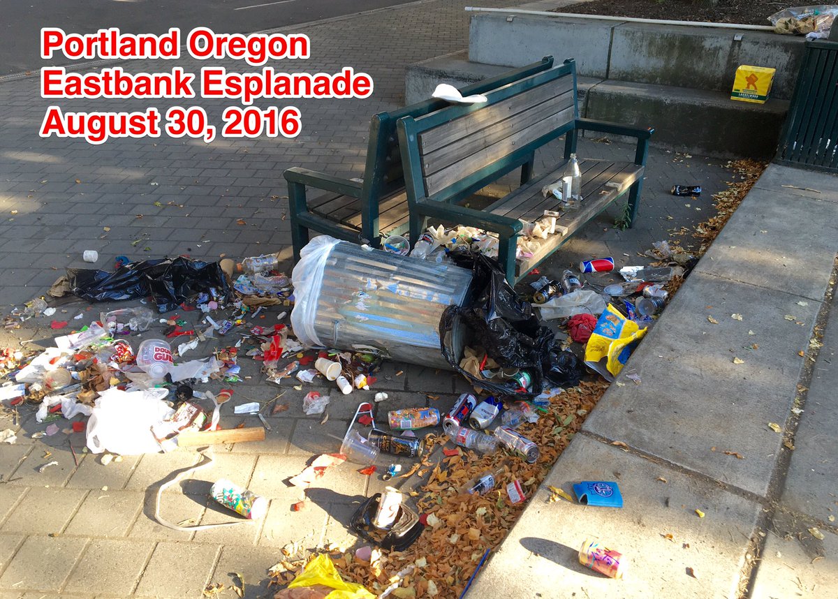 Eastbank Esplanade - August 30, 2016 #portland #oregon #pdxparks #ripcity