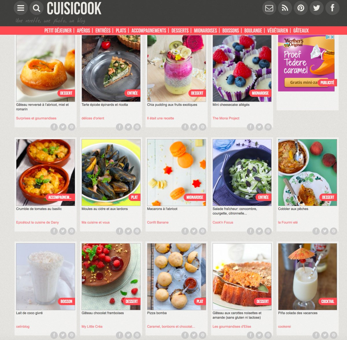 CuisiCook's tweet image. ★ NOUVELLE SÉLECTION ★ A nouveau 50 nouveautés sur cuisicook.com Quelle inspiration!!