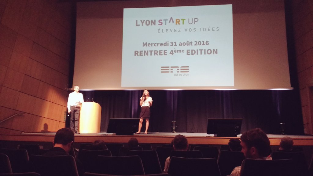 JulienKaci's tweet image. Voilà enfin celle qui se cache derrière le compte twitter de @lyon_startup !  #starduweb #lsu4