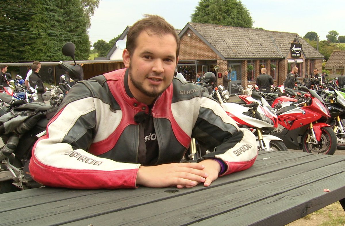 bikeworldTVshow's tweet image. On tomorrow's Bike World we head to @LoomiesMotoCafe to meet @smoiow who introduces us to the world of Vlogging