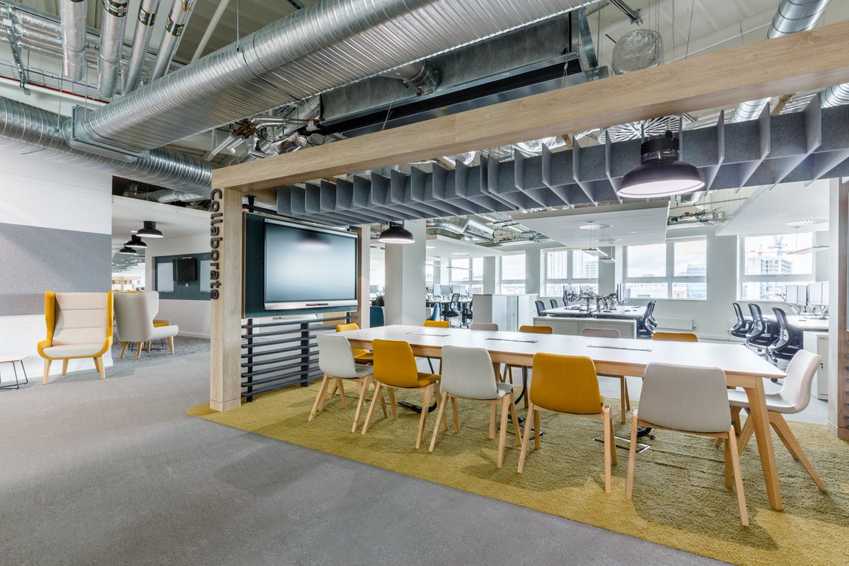 New case study alert! Check out the fab space we designed for a Government department in MCR ow.ly/znEQ303KNdC