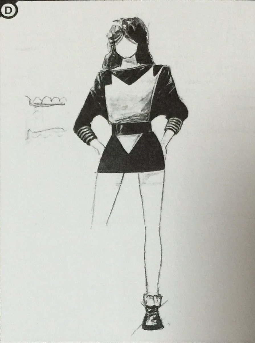 織田原由美子 ちなみにアンリのデザイン画はこんな感じです 何故か顔は描かれていません 織田原由美子 ちなみにアンリのデザイン画はこんな感じです 何故か顔は描かれていません