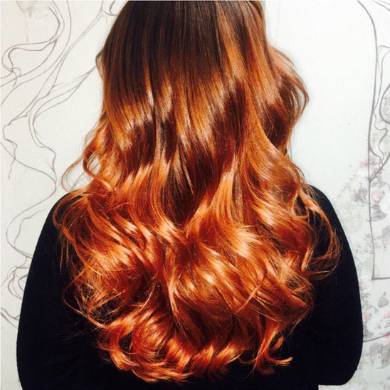 Ready for an Autumn colour revamp? Be a Firefox! 🔥 #ColourTransformation #AutumnLook #HairEnvy