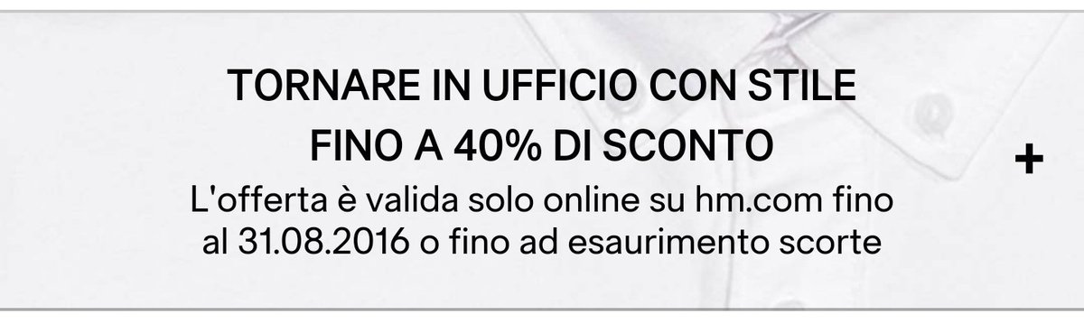 hm_italia's tweet photo. Finite le ferie? Affrettattevi, ultimo giorno e si torna in ufficio con stile.

https://t.co/2skoP3D8zX https://t.co/J25zZAzMsx