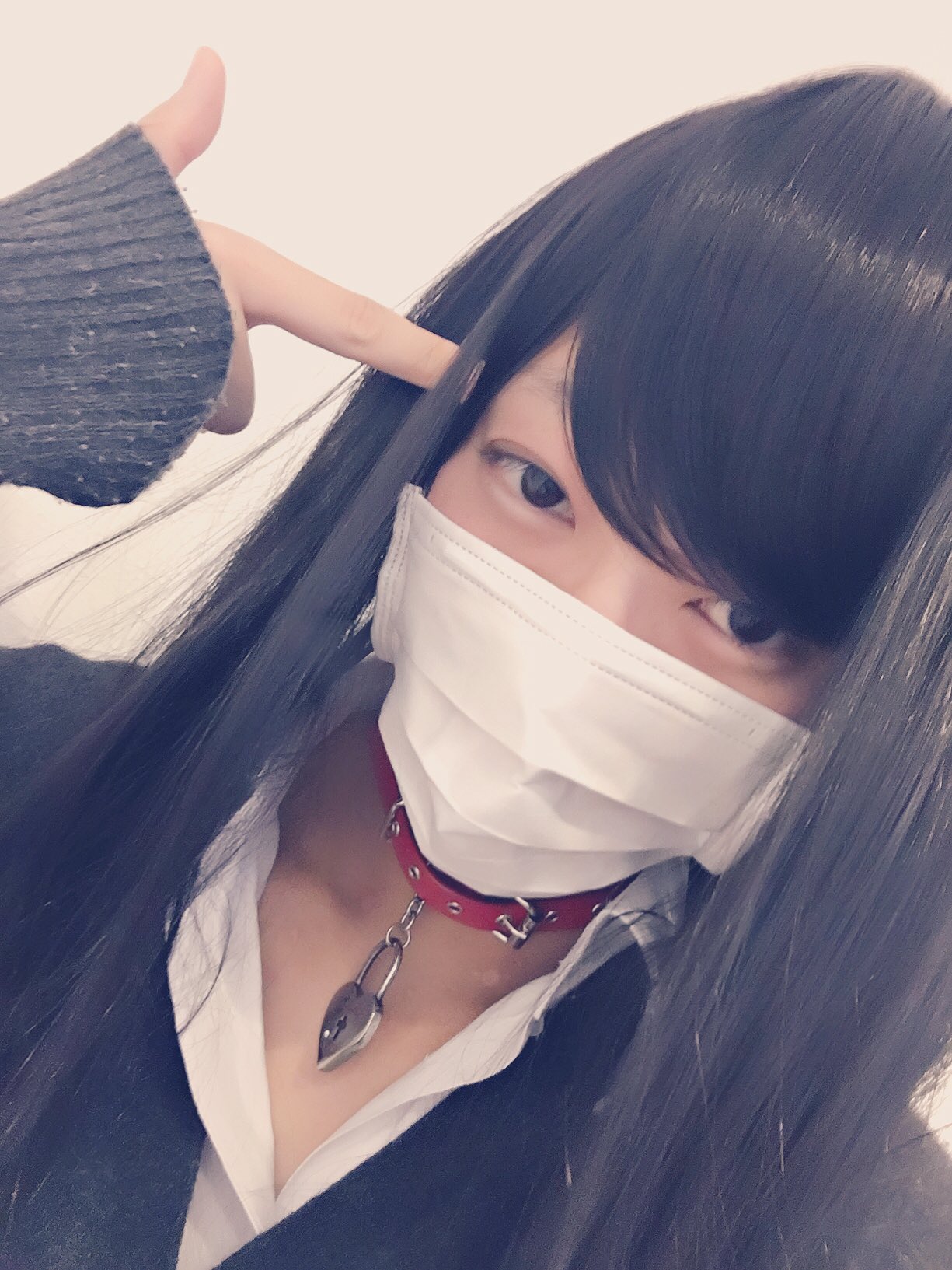 تويتر 野良奈月 女装 على تويتر 男だけどウイッグ被って チョーカーするとこうなる メンヘラ臭がやばい 飼い主さんはよ 女装 チョーカー 首輪 男の娘 Rtした人で気になった人フォローする T Co m5loidru