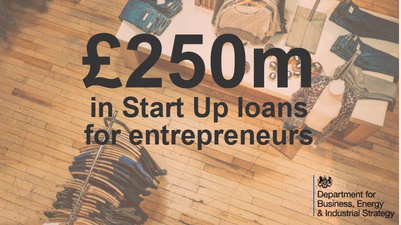 SciTechgovuk's tweet image. Government has helped 40k entrepreneurs with £250m of #startup loan support gov.uk/government/new…